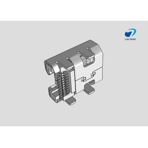 Buy cheap 0.40mm Pitch Micro HDMI Connector, Right-Angle Receptacle, Surface Mount, with Through Hole Shell Tabs from wholesalers