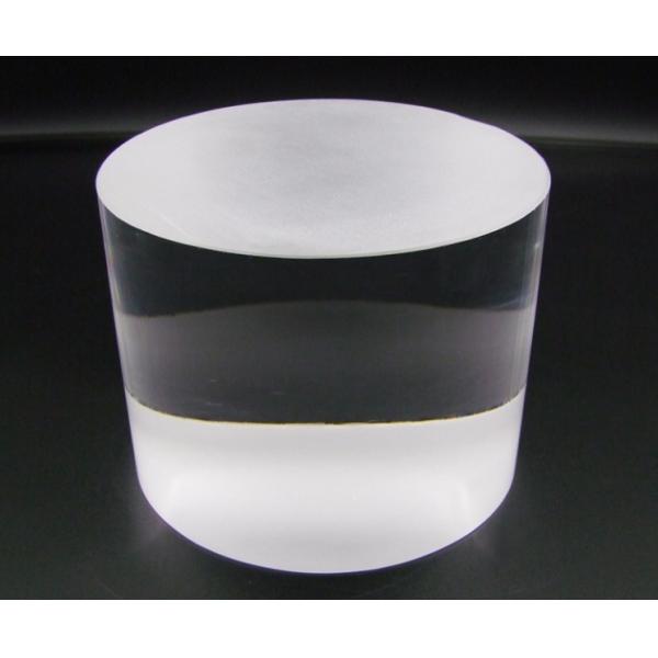 Quality Optical Glass 150*150mm Transparent Direct Drawn Quartz Ingot for sale