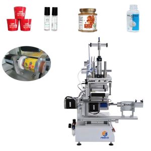 Buy cheap CE Labeling Speed Semi-Automatic Glass Jar Sticker Machine for Square Plastic Bottles from wholesalers