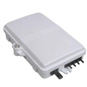 Buy cheap 4 Core Fiber Optic Distribution Box for Wall/Pole Mounting, IP65 Protected PC+ABS FTTH FTTB FTTX NETWORK from wholesalers