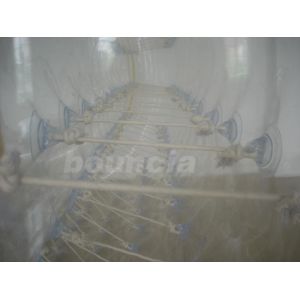 Buy cheap 0.8mm/1.0mm PVC Material Transparent Inflatable Water Roller from wholesalers