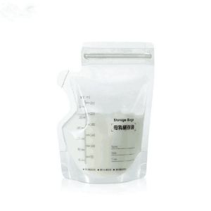 Buy cheap Standing Zipper 180ML Breast Milk Pouches product