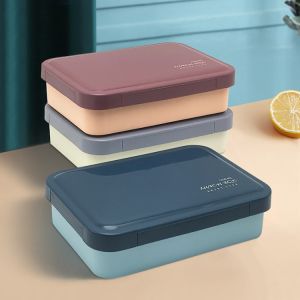 Buy cheap Three Compartment Sealed Plastic Lunch Box 1250ML For Student from wholesalers