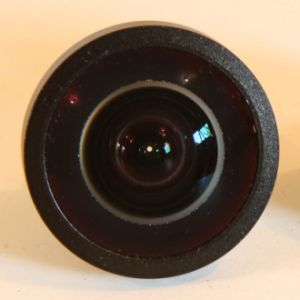 1/2.5" 1.29mm 10Megapixel M12x0.5 mount 185degree Fisheye Lens, 4K fisheye lens