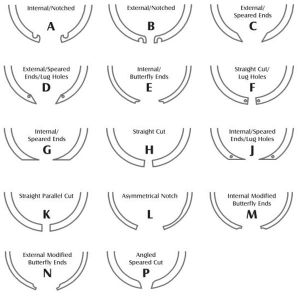 Buy cheap Steel Eaton Arcon Snap Constant Section Retaining Ring Clips Round Wire Circlips from wholesalers