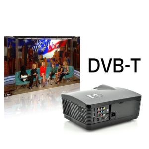 Buy cheap H1 DVB-T Digital TV HD 5.8'' 3000 Lumens 3D LED projector from wholesalers