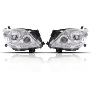 Buy cheap Easy Installation Toyota Prado Led Headlights Three Lens Energy Efficiency from wholesalers