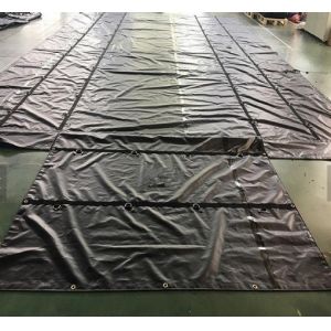 Buy cheap 1000D * 1000D 18oz 8 Ft Drop Flatbed Truck Tarps from wholesalers