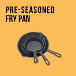 Buy cheap 6/8/10 Inch Cast Iron Skillet Pan With Long Handle For Home And Outdoor from wholesalers