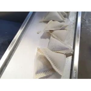 automatic samosa making machine, triangle dumpling machine