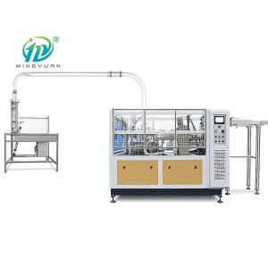 Double Wall Paper Cup Sleeve Machine Ultrasonic Heater Side Welding