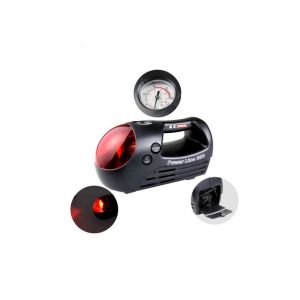 Black And Red Portable Air Compressor For Car Three In One Type 12v 280 Psi