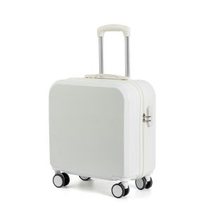 Buy cheap 18 inch luggage, multifunctional small boarding luggage, business aluminum frame product