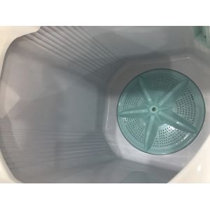 Eco Large Capacity White Twin Tub Semi Automatic Washing Machine All In One OEM