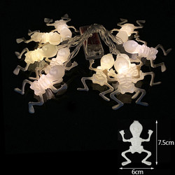 Buy cheap 20Led Halloween Pumpkin Ghost Skeletons Bat Eyeball Ornament Festival Bar Home Party Decoration Halloween Lights LED String from wholesalers