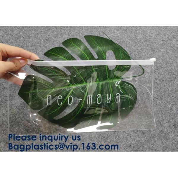 Quality Pouch Slider Plastic Zipper Folder PVC Clear Cosmetic Bag Pencil Pen Packaging Bag,Pvc k Bag For File And Document for sale