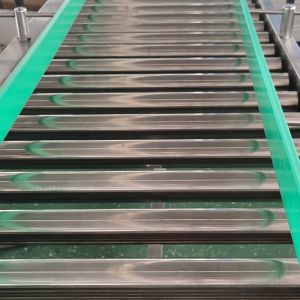 Buy cheap Assembled Line Roller Table Conveyor Gravity Belt Roller Conveyor System For Boxes Bags Trays Transmission from wholesalers