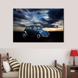 Multicolored Modern Abstract Landscape Canvas Painting Hand painted Unframed