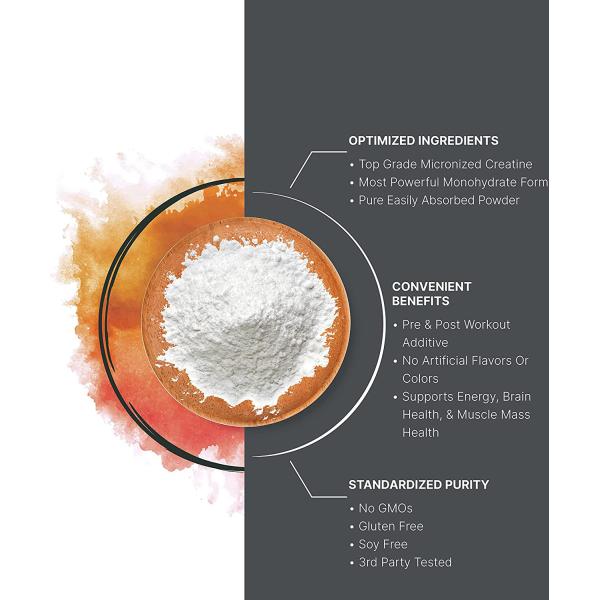 Customize creatine monohydrate 5 mg creatine monohydrate Powder Gym supplement creatine
