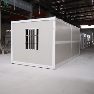 Buy cheap Fireproof Prefab Modular Office Building Prefabricated Container Rock Wool Layer product