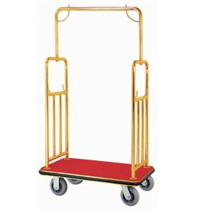 Buy cheap Room Service Trolley With Titanium Gold Plated Tube from wholesalers