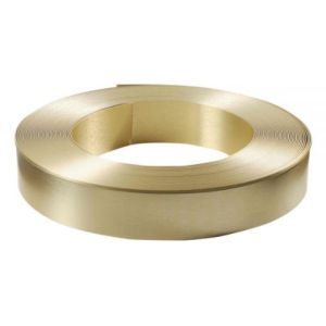 China PE Color Coated Aluminum Coil Aluminum Profile Return Coil Strips 110mm X 50m on sale