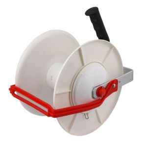 Buy cheap Farm Electric Fence Accessories Galvanized Frame PP Geared Reel from wholesalers