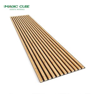 Edge to Edge 13mm Patterns for Soundproofing Acoustic Slat Panels in Modern