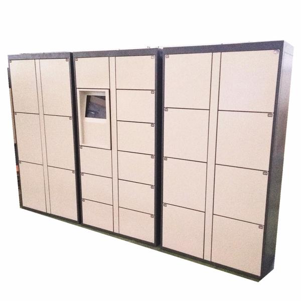 Quality Rental Luggage Lockers With Multi Language UI And Remote Control Platform for sale