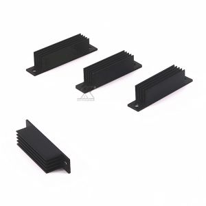 Buy cheap Made In China High Quality  Anodized Small Size 6063-T5 Aluminum Heatsink from wholesalers