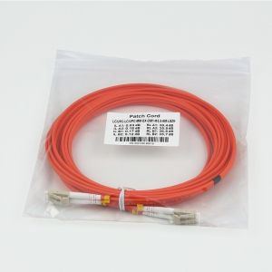 Buy cheap LC To LC 5m OM1 Fiber Optic Duplex Patchcord 3.0mm LSZH For Network from wholesalers
