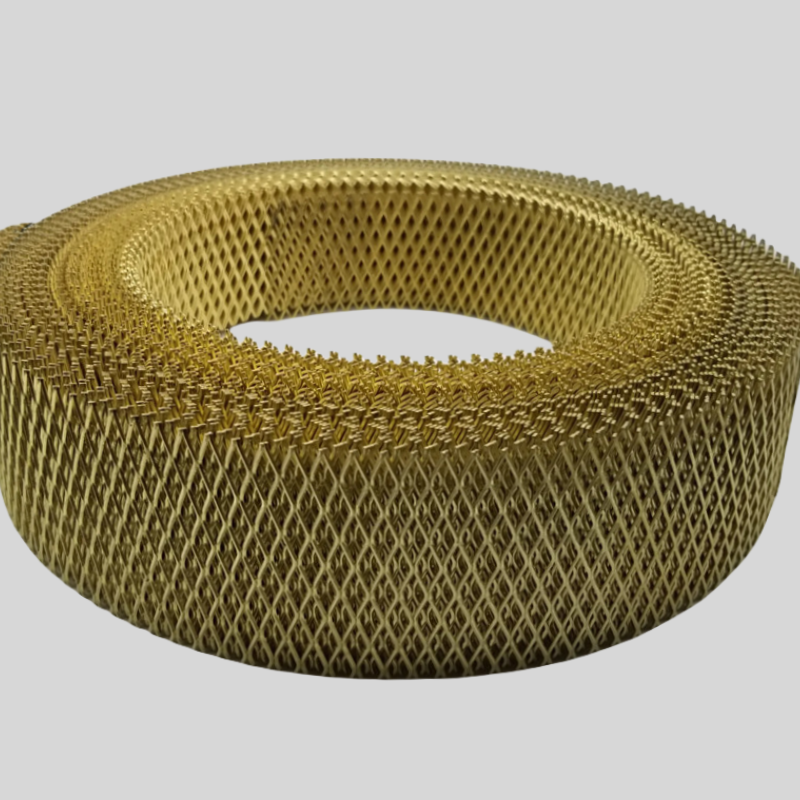 Buy cheap Expanded Copper Brass Electromagnetic Shielding Mesh For Room Shielded from wholesalers