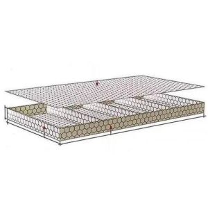 Buy cheap 6x2x0.3M Stone Wall Wire Mesh Wire Gabion Cages 60x80mm from wholesalers