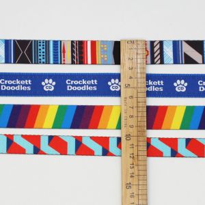 Buy cheap 30mm Jacquard Leash Dog Collar Webbing Trim For Pets from wholesalers