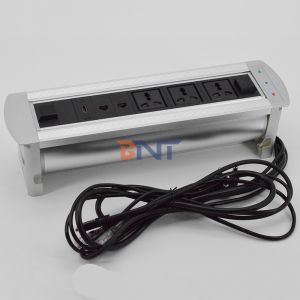 Buy cheap Desk Pop Up Multimedia Connector With 3* Universal Plug / 1*USB Configuration from wholesalers