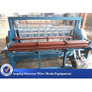 Buy cheap Stainless Steel Crimped Wire Mesh Machine 50Hz or 60Hz Power Netting Width 2300-4300mm from wholesalers