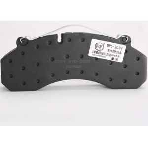 Buy cheap Truck Friction Brake Pads With Semi Metallic Material Formulation from wholesalers