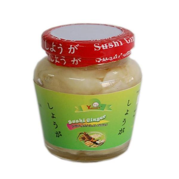 Quality Oem Japanese Sushi Ginger Tasty Pickled Natural Halal 160g / Bottle for sale