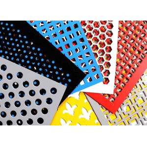 Buy cheap 6mm Round Hole Punching Perforated Wire Mesh OEM from wholesalers