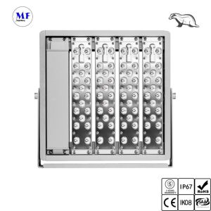 Modular IP67 60W-300W LED Flood Light With RGB Dali Dimming For Viaduct Overpass