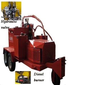 Buy cheap Trailer Road Crack Sealing Machine 500L With Honda GX690 Engine from wholesalers