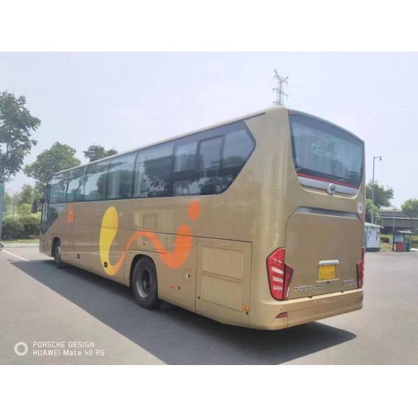 ZK6128 Yutong Bus Coach Long Used Coach Buses 54 Seats RHD / LHD Rear Engine