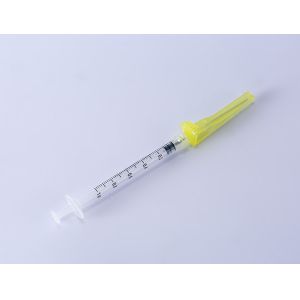 Buy cheap 1ml 3ml 5ml Sterile Disposable Injection Syringe With 30G Needle from wholesalers