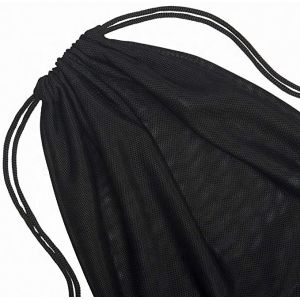 Buy cheap Black Nylon  Travel Shoes Mesh Drawstring Bags Waterproof Tear Resistant from wholesalers