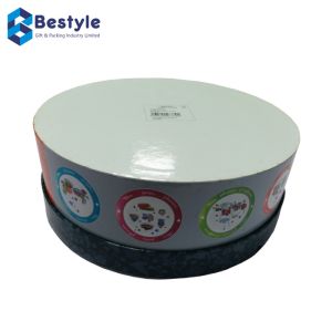 Round Shape Candy Chocolate Gift Packaging Box With Lid