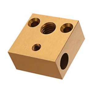 High Precision Aluminum CNC Machining Lock Parts with Color Anodization and