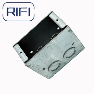 UL Listed Outdoor Electrical Galvanized Metal 4x4 Square Junction Boxes