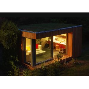 Cold Formed Steel Frame Prefabricated House Garden Studio For Office Hotel for