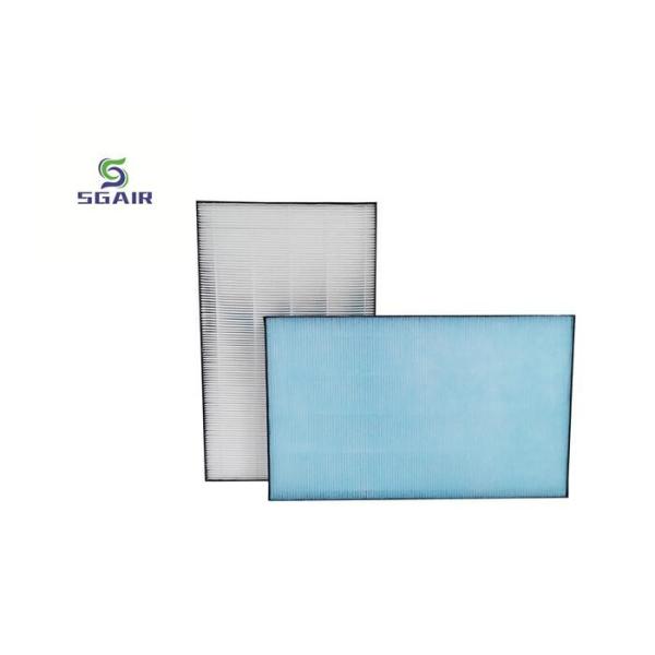 Buy cheap PP PF Material Hepa Air Filters 99.97% With Aluminium Foil Paper Frame from wholesalers