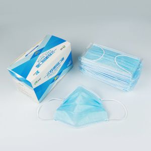 High Filtration Individual Packaging Blue 50 Pcs/Box Face Mask